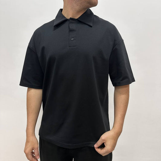 Polo Filo Scozia Nera