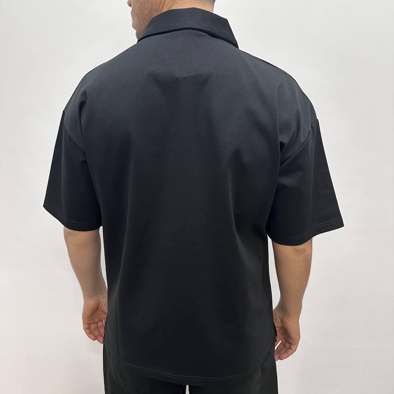 Polo Filo Scozia Nera