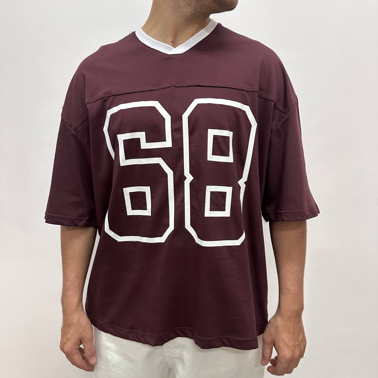 Shirt 68 Bordeaux Over