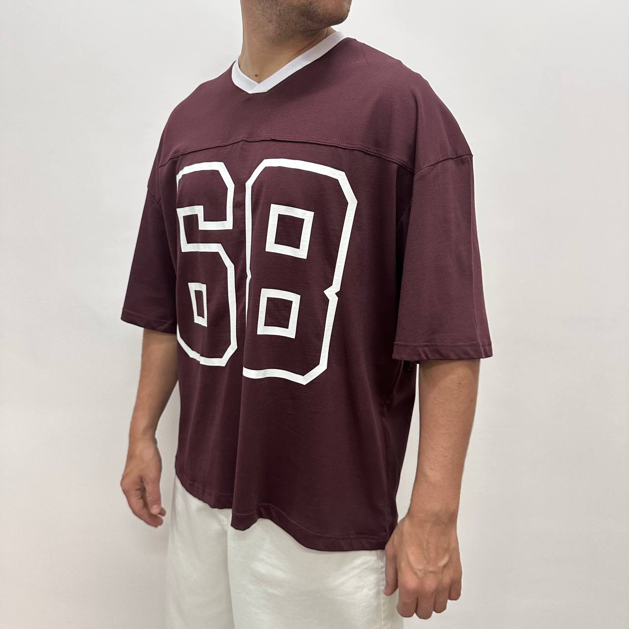 Shirt 68 Bordeaux Over