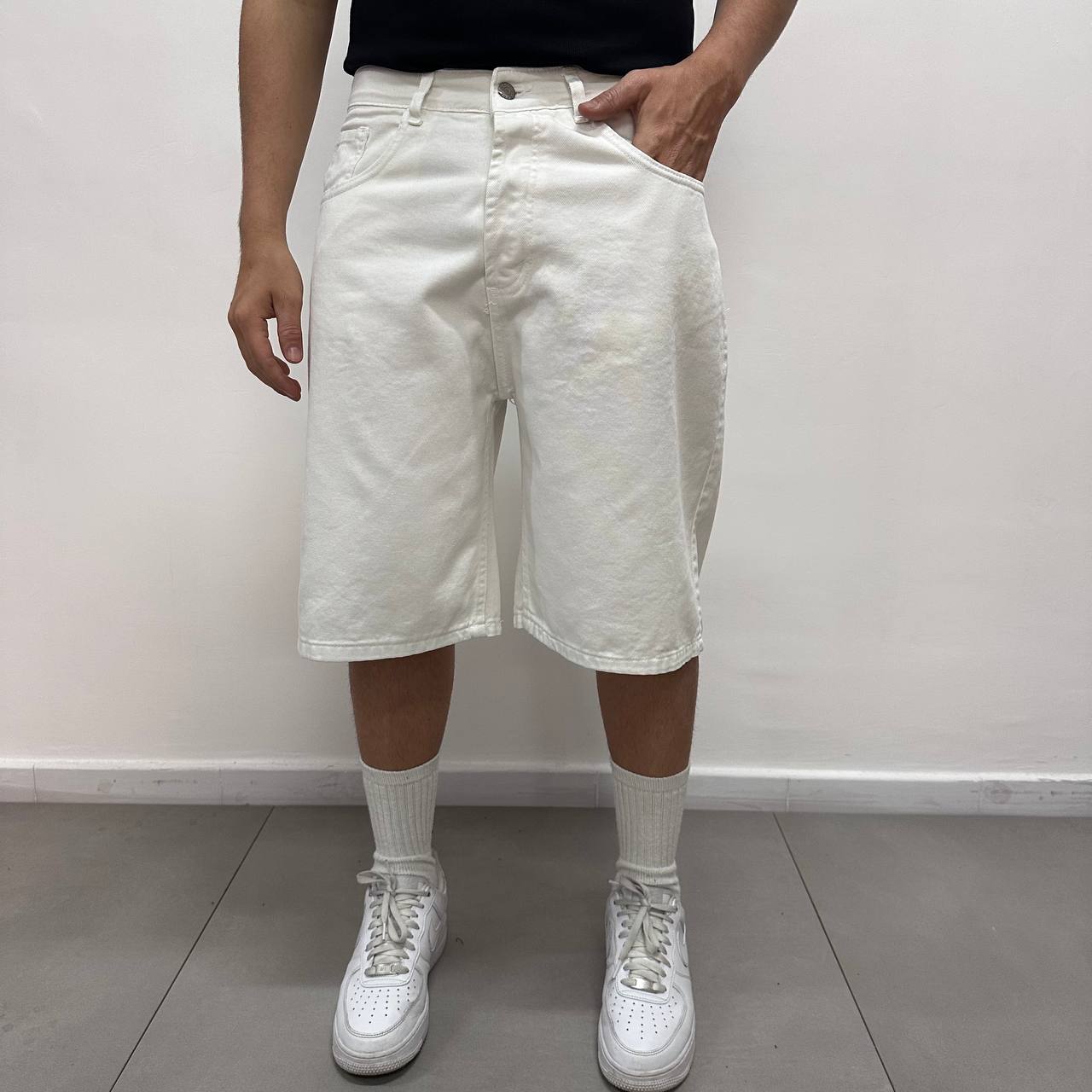 Short Classic Bianco