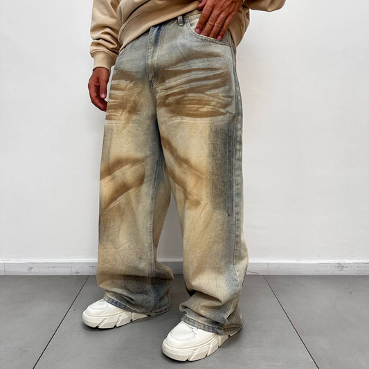 Jeans Baggy Stain