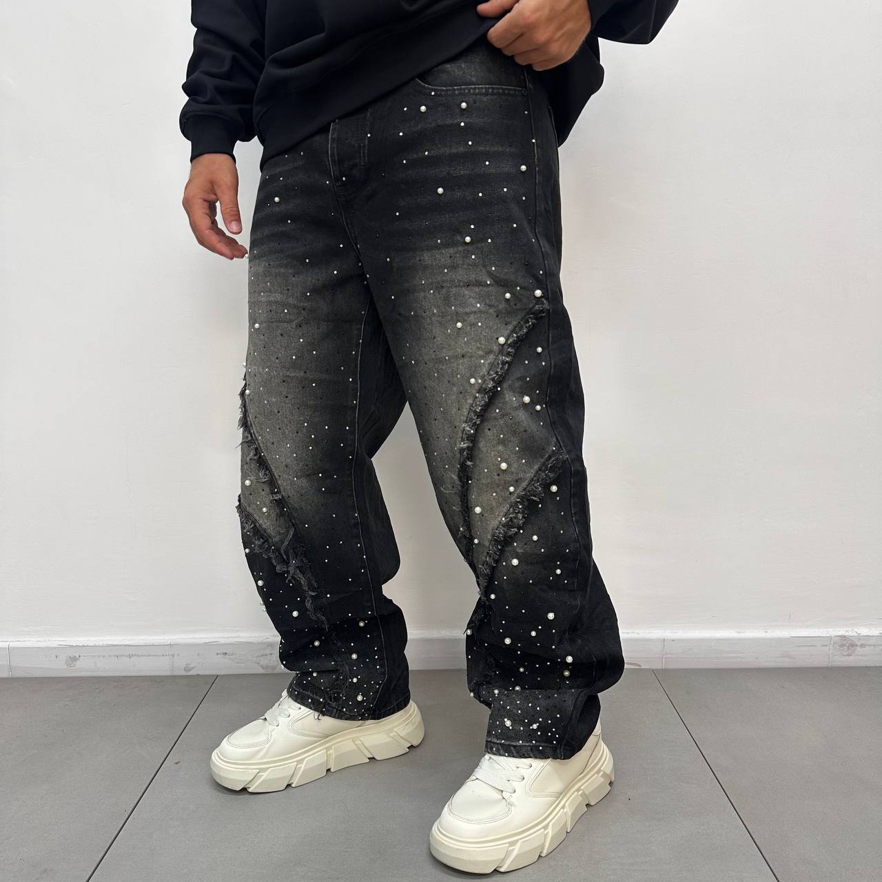 Jeans baggy 8681