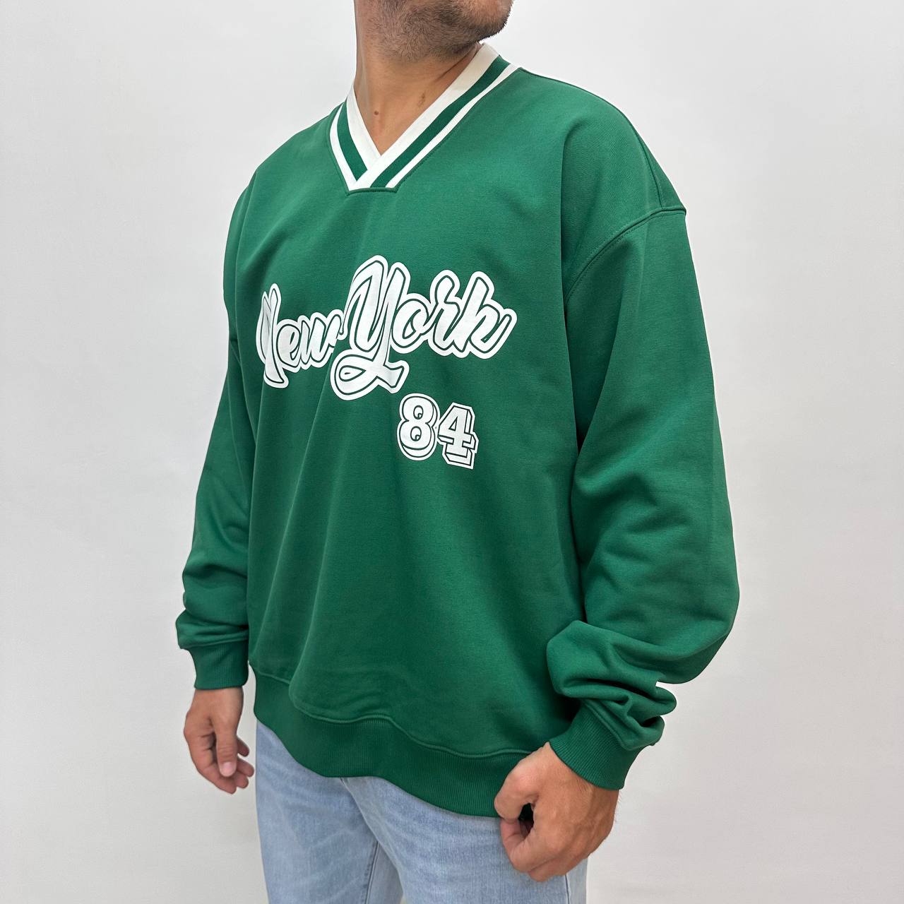 Pullover America Verde