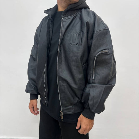 Bomber America Black