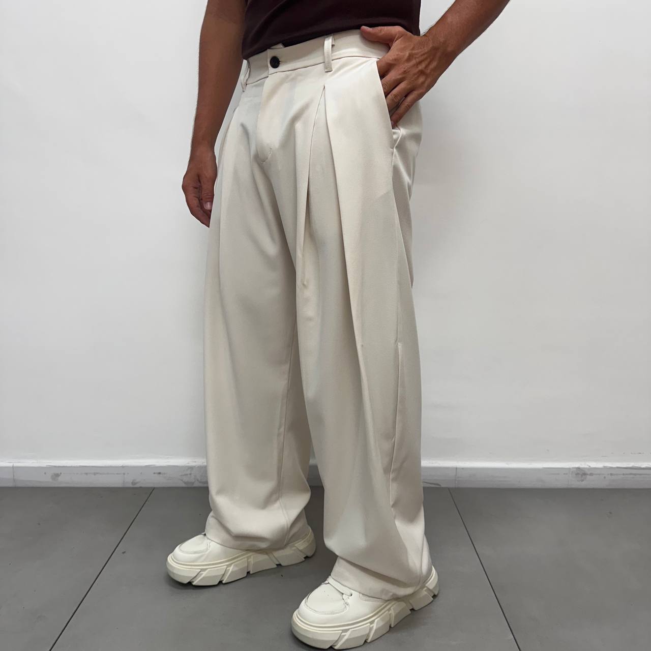 Pantalone Balloon Panna