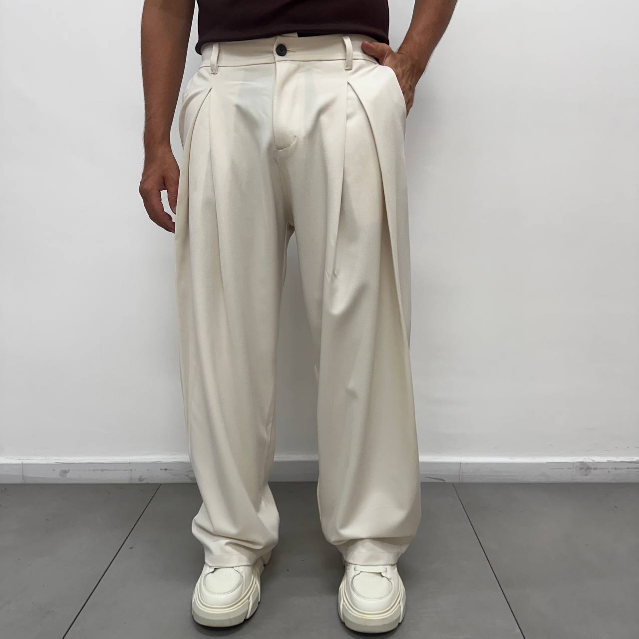 Pantalone Balloon Panna