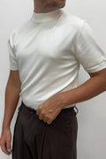 Maglia Mezzocollo Bianca
