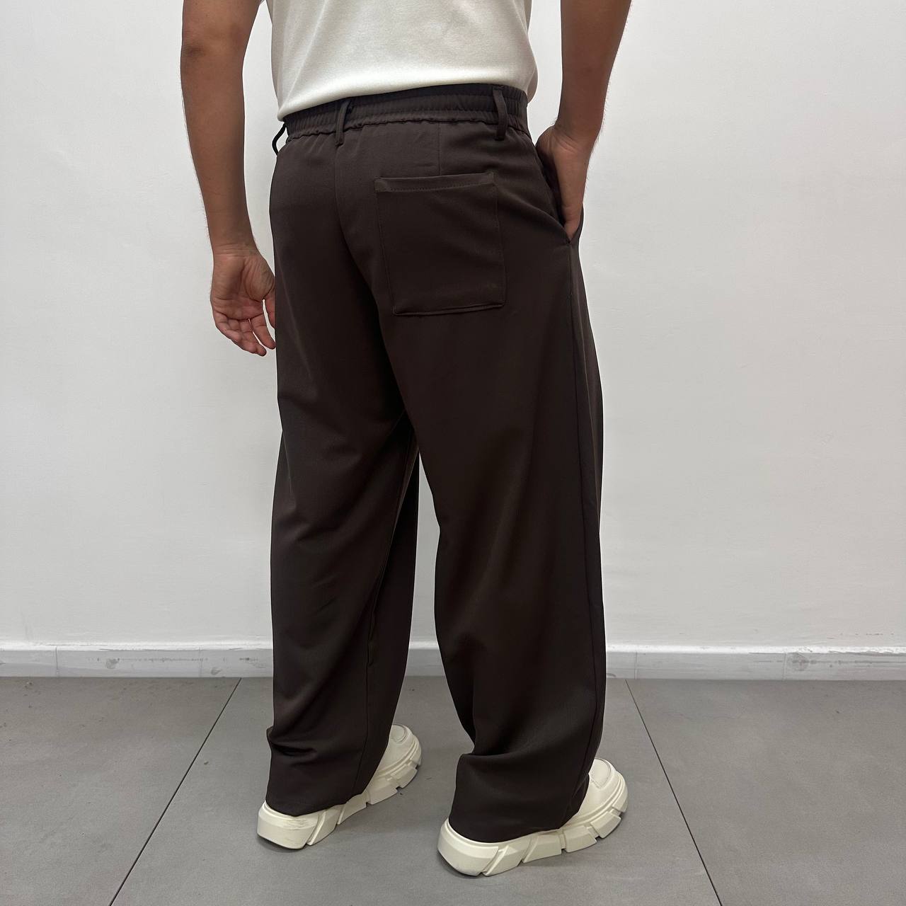 Pantalone Balloon Marrone