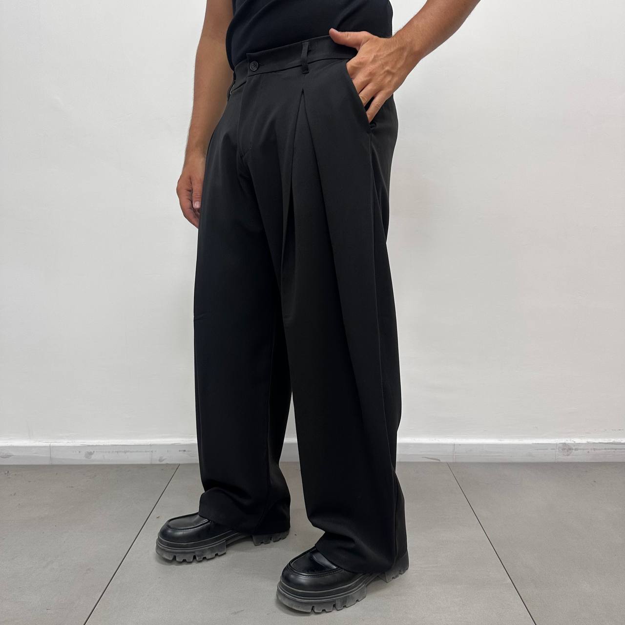 Pantalone Balloon Nero