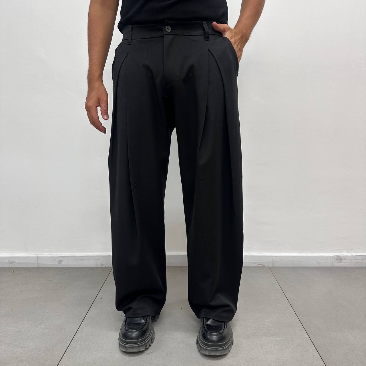 Pantalone Balloon Nero