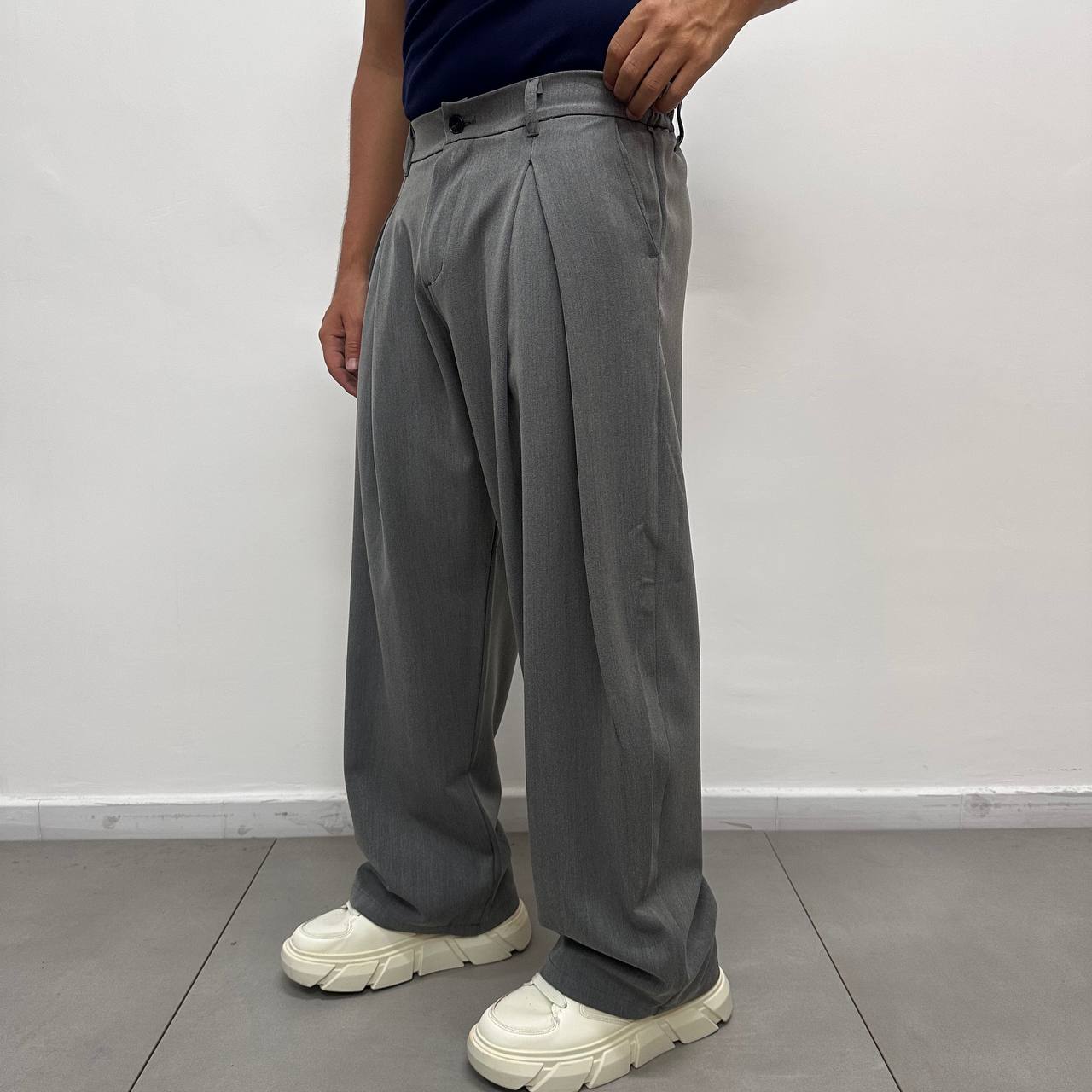 Pantalone Balloon Grigio