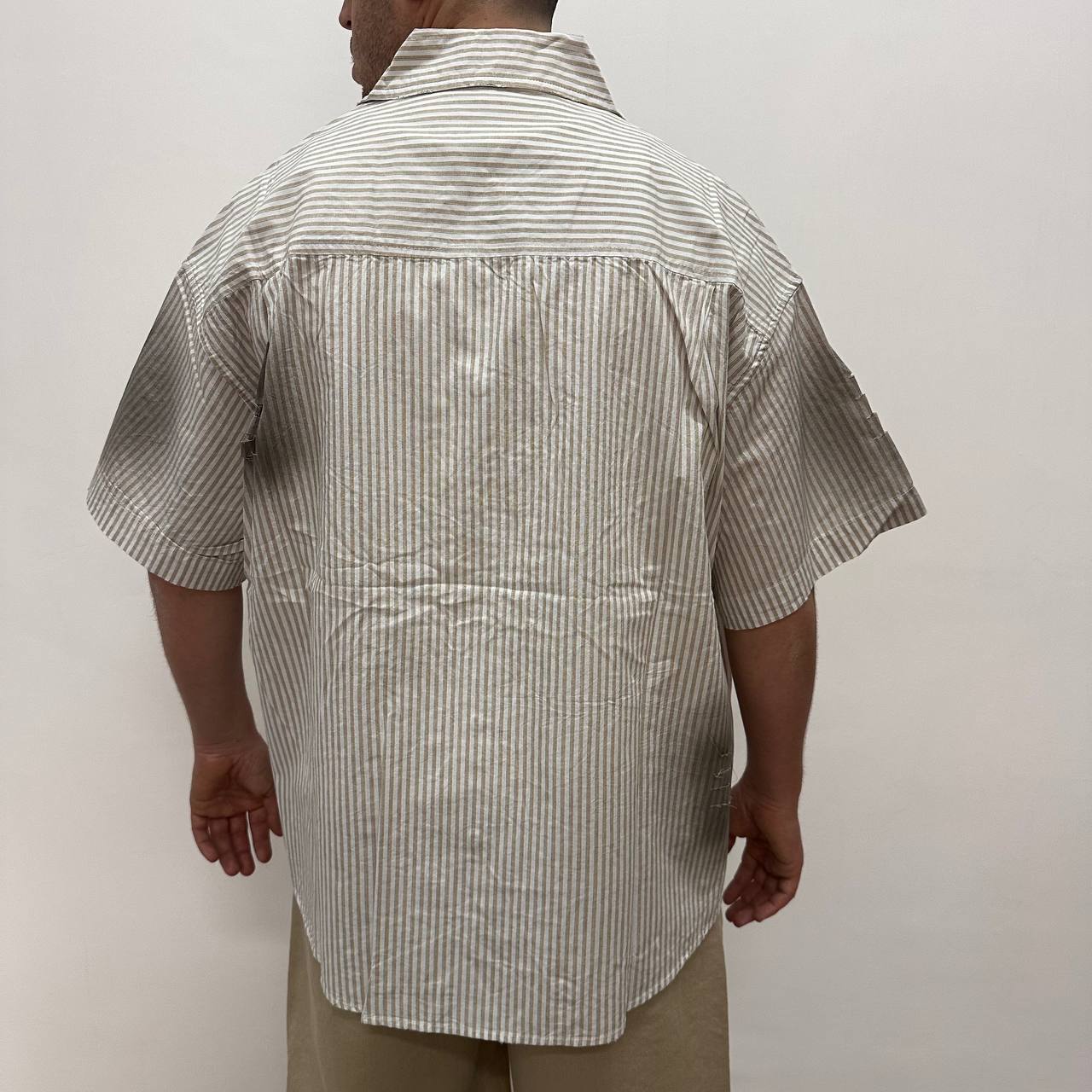 Camicia Over Production Beige