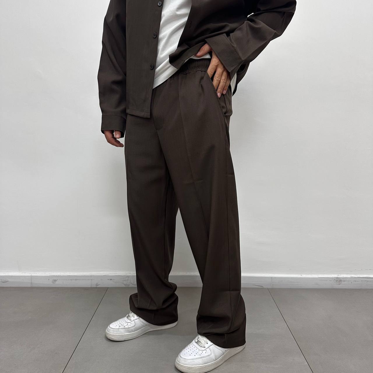 Coordinato Casual Marrone