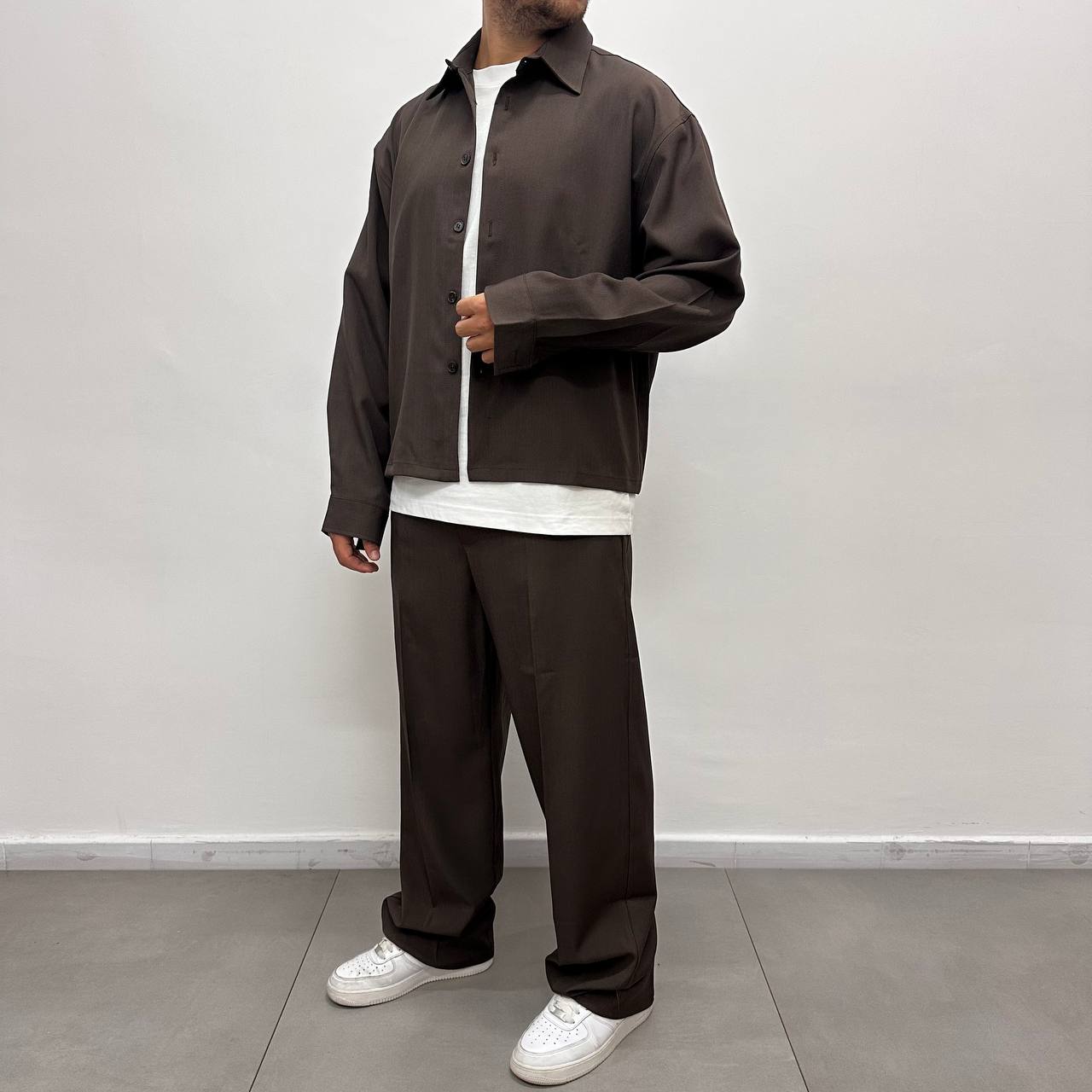 Coordinato Casual Marrone