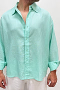 Camicia Summer Verde Acqua