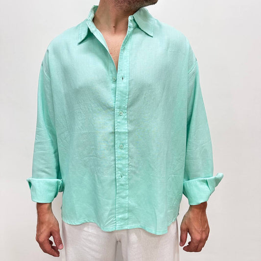 Camicia Summer Verde Acqua