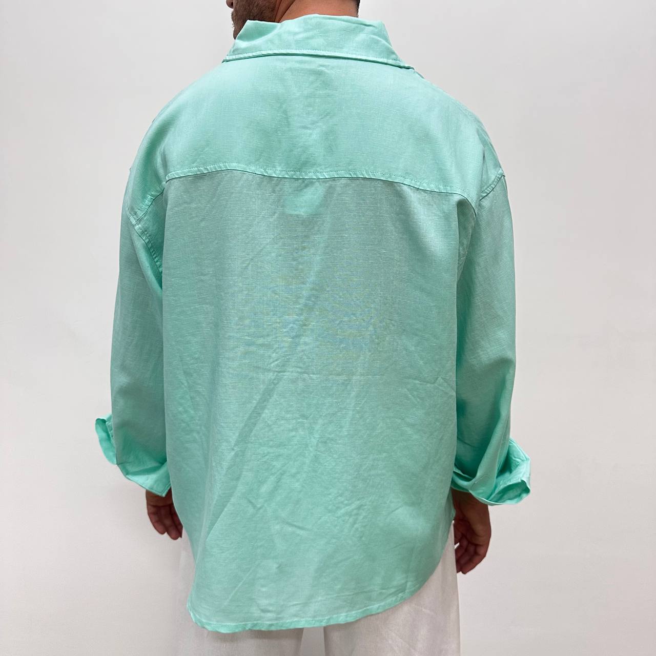 Camicia Summer Verde Acqua