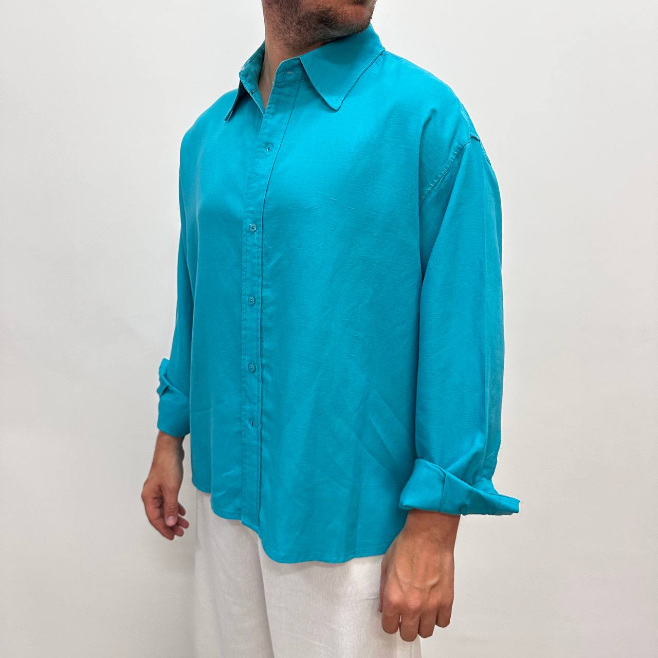 Camicia Summer Turchese
