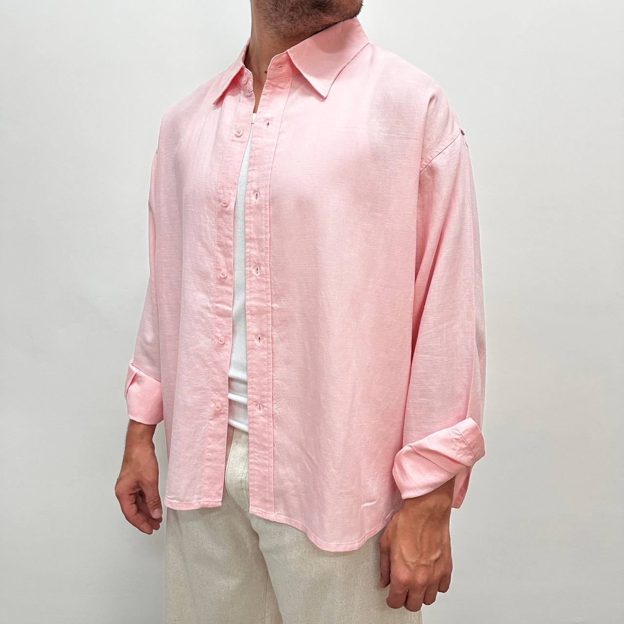 Camicia Summer Rosa