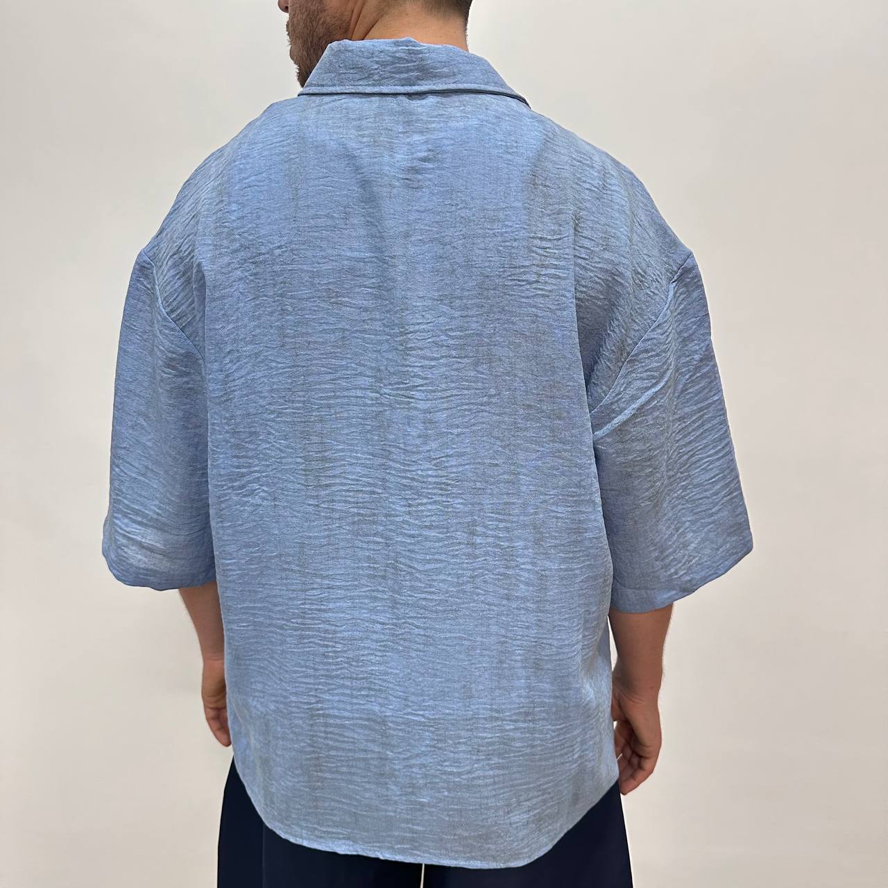 Camicia Formentera Celeste