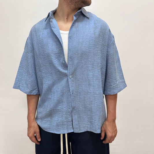 Camicia Formentera Celeste
