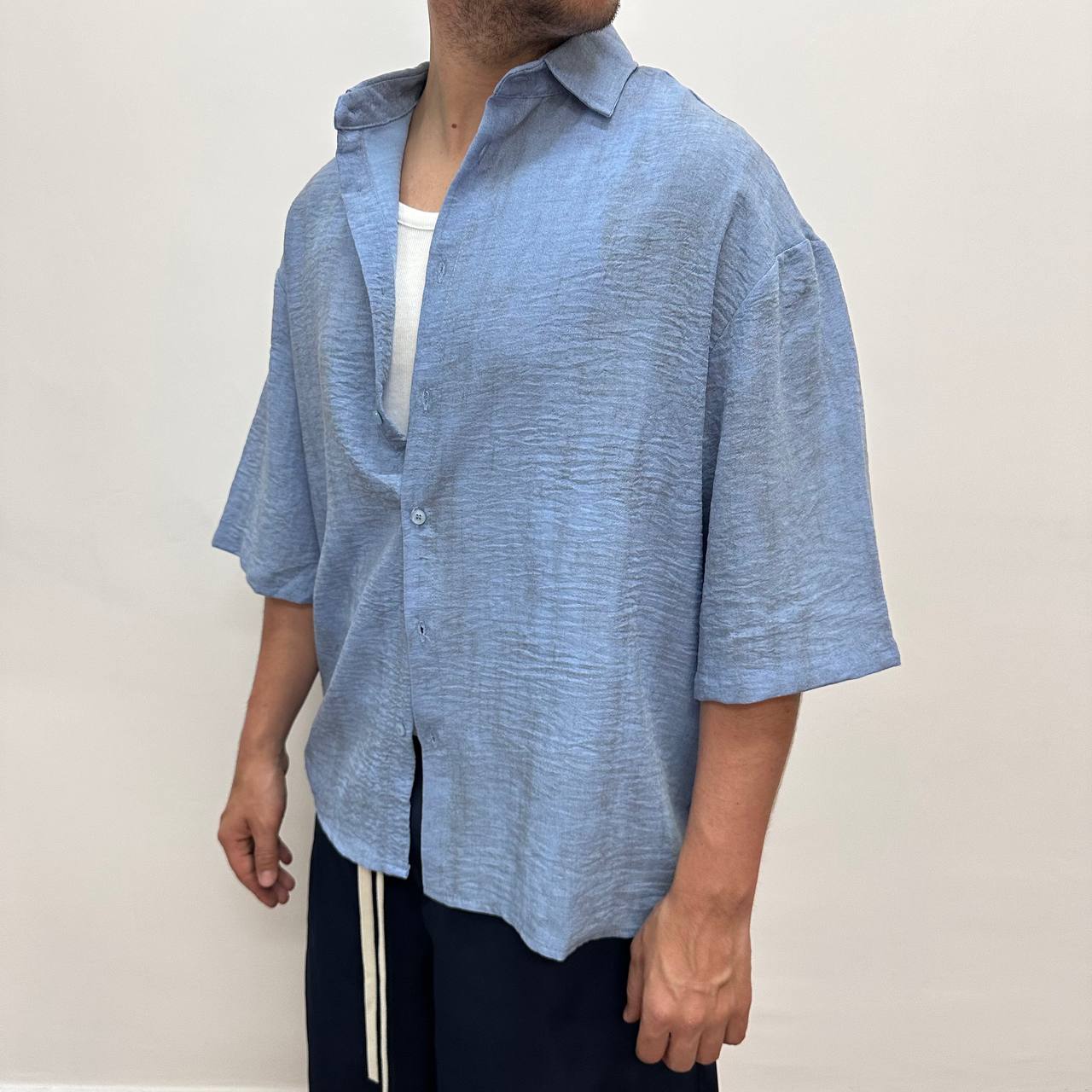 Camicia Formentera Celeste