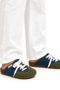 Sabot Dualscape Blu Jeans e Verde