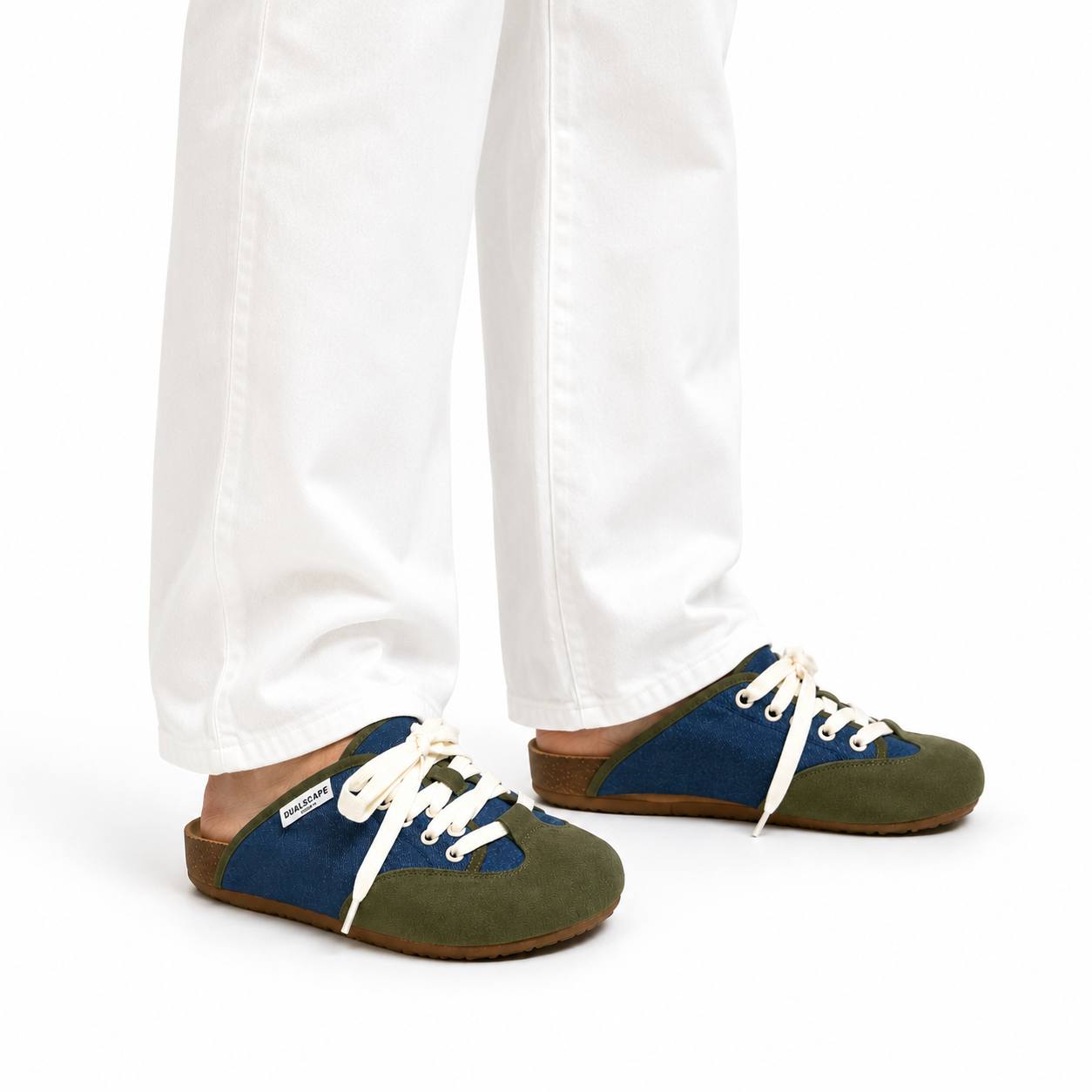 Sabot Dualscape Blu Jeans e Verde