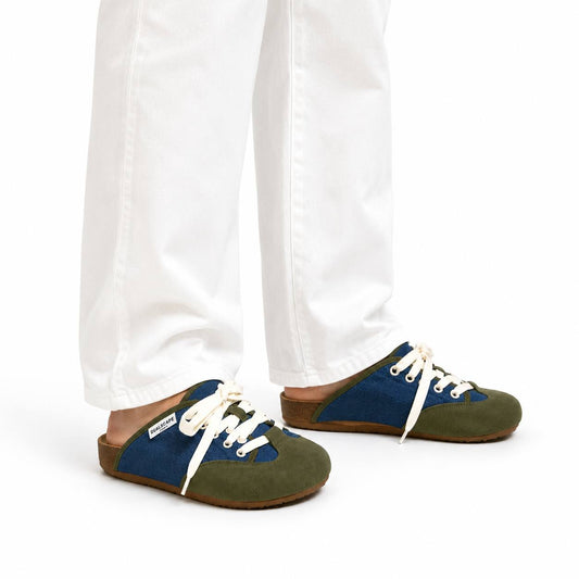 Sabot Dualscape Blu Jeans e Verde