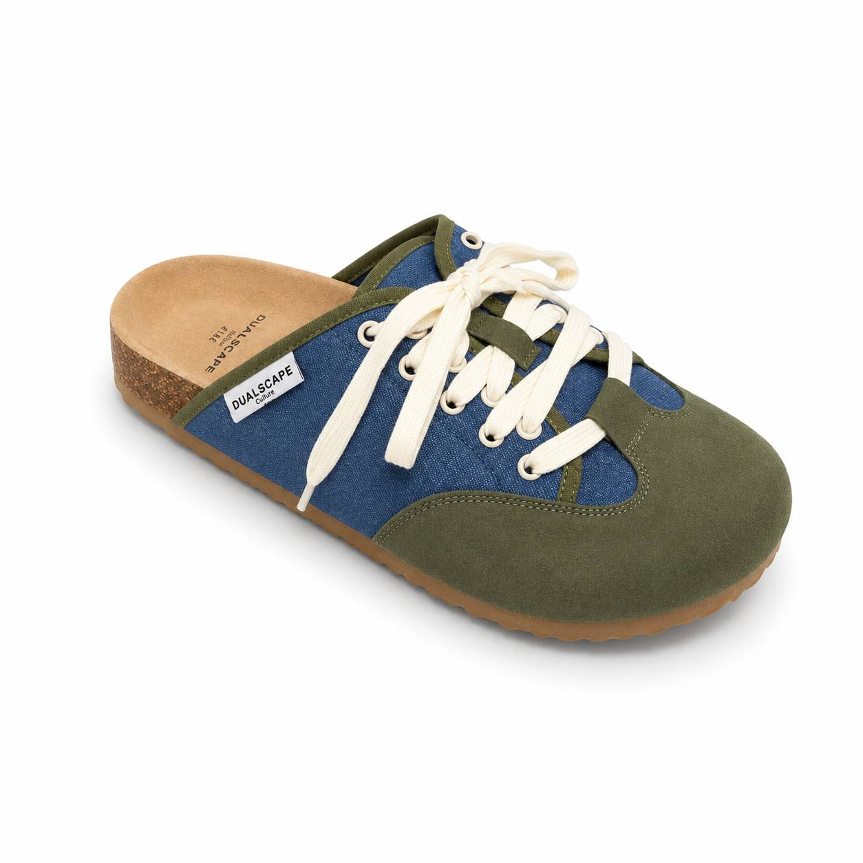Sabot Dualscape Blu Jeans e Verde
