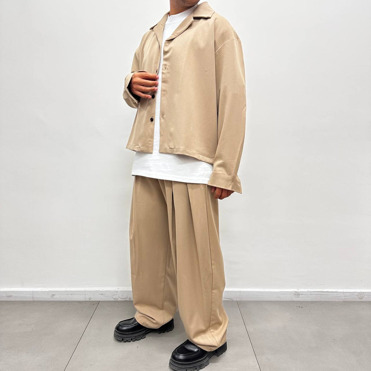 COORDINATO BALLOON BEIGE