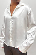 CAMICIA SATIN BIANCA