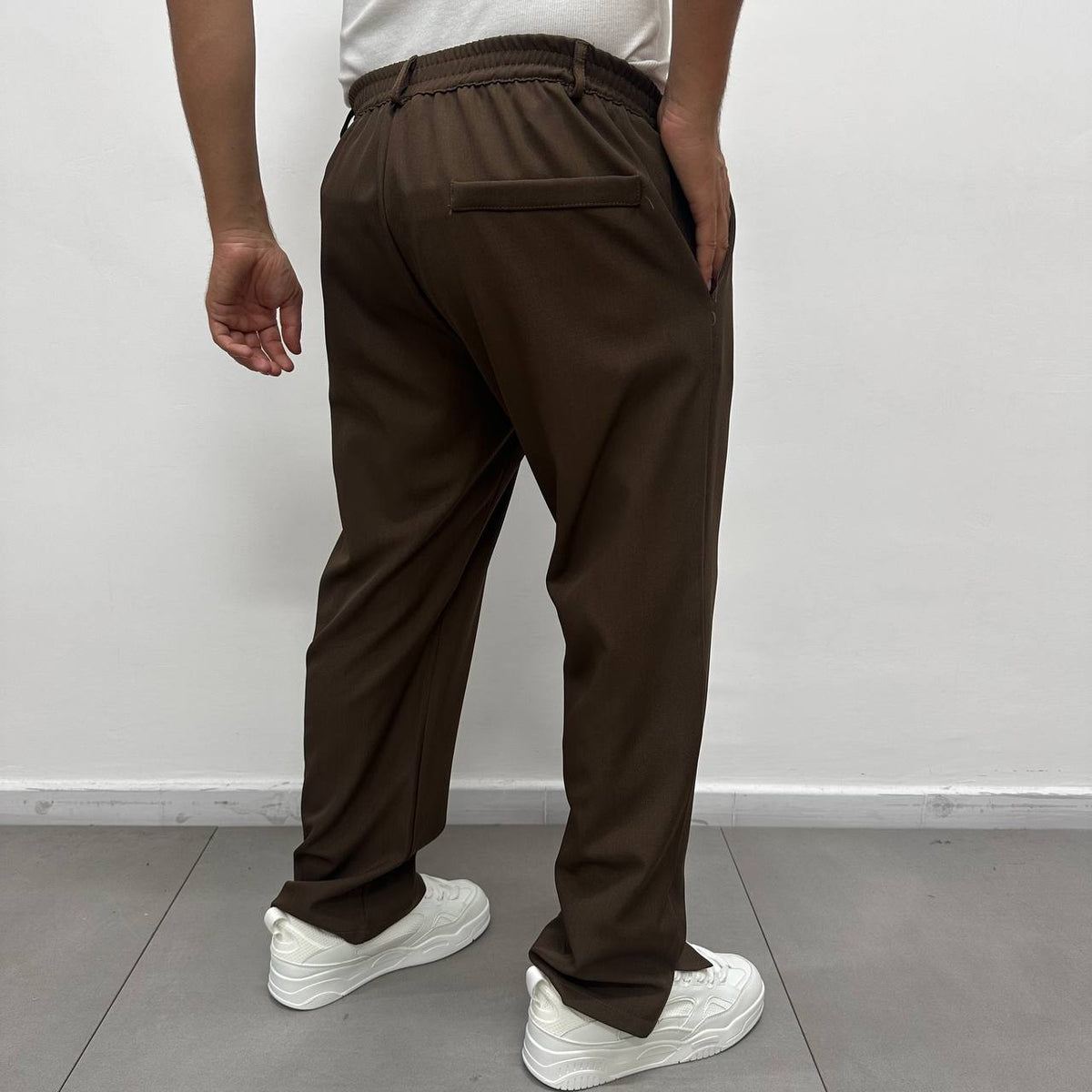 PANT.SIMPLY SPACCHETTI MARRONE