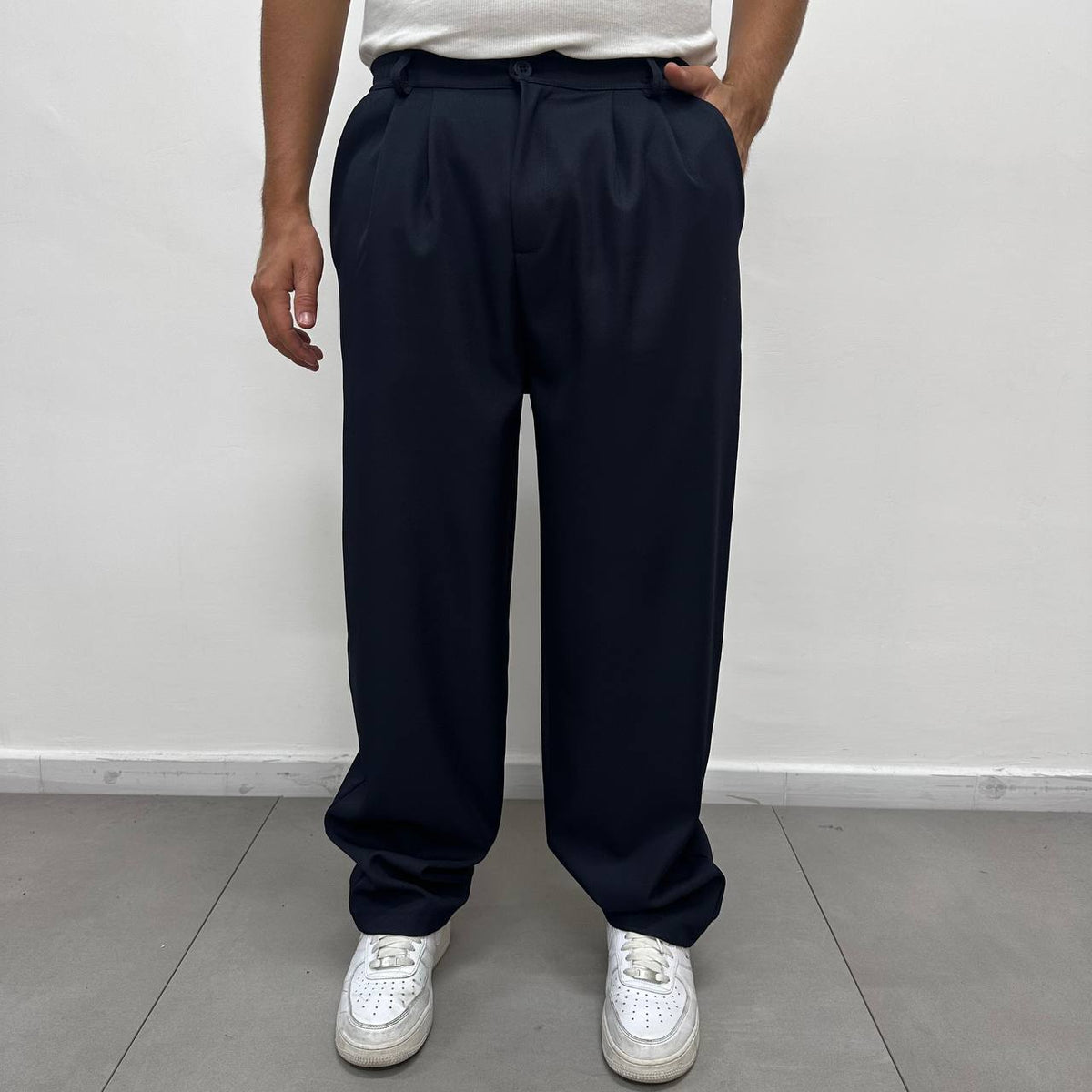 PANT.PENCES BLU NAVY