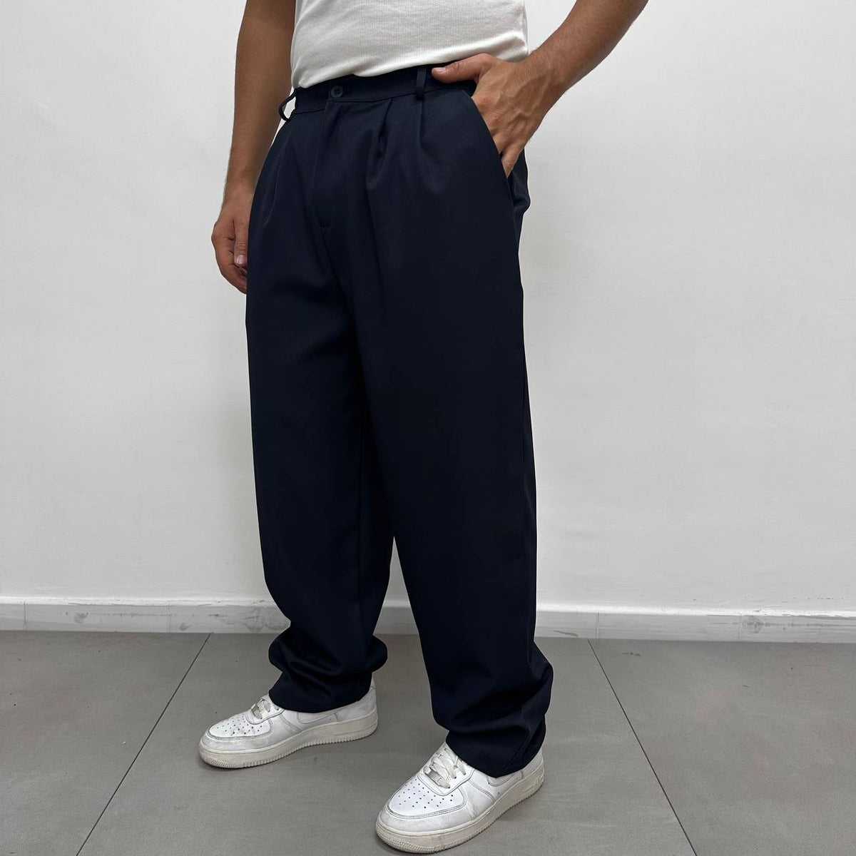 PANT.PENCES BLU NAVY
