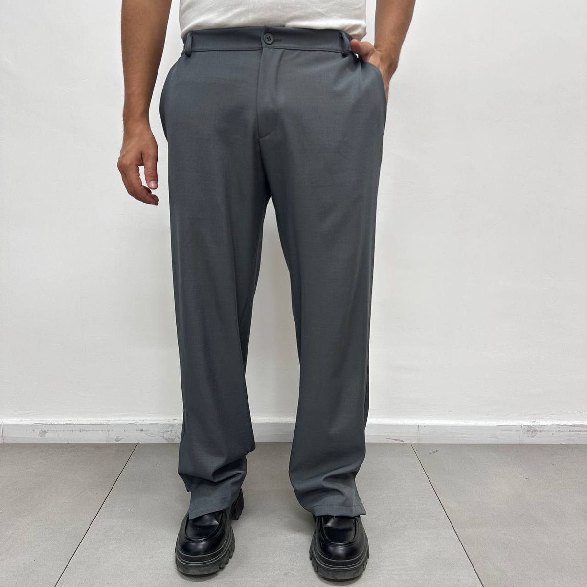 PANT.SIMPLY SPACCHETTI GRIGIO