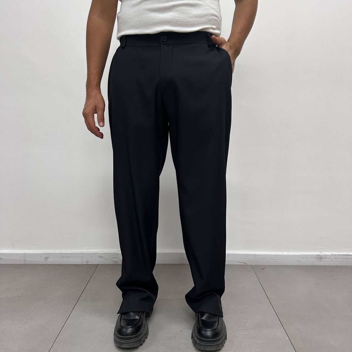 PANT.SIMPLY SPACCHETTI NERO