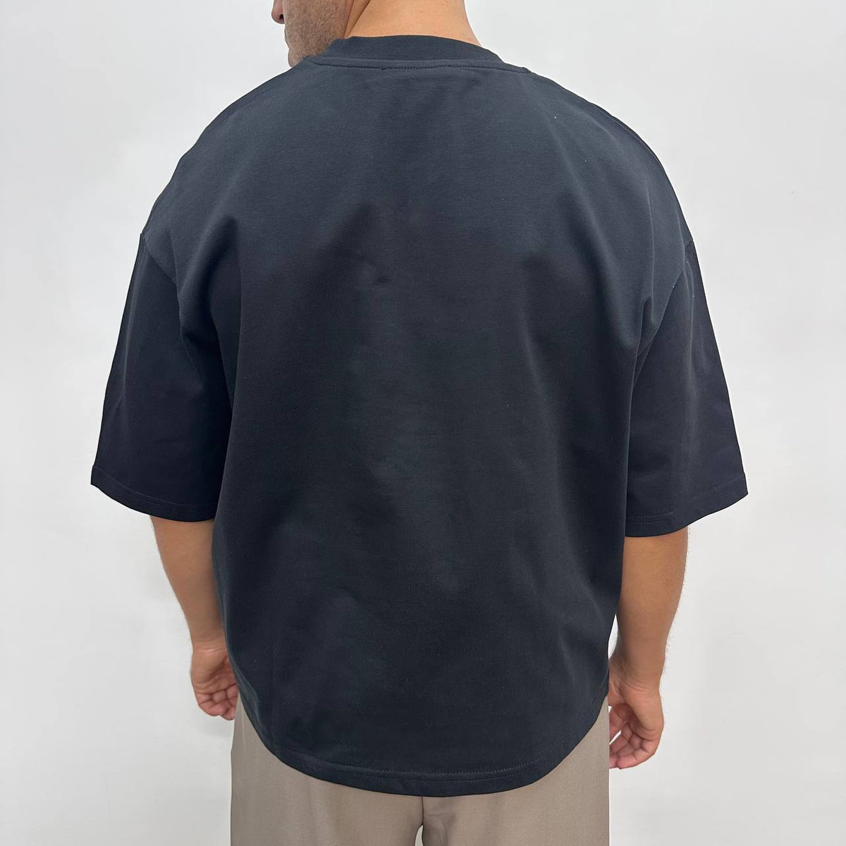 T-SHIRT CROP NERA