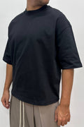 T-SHIRT CROP NERA