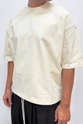 T-SHIRT CROP BEIGE