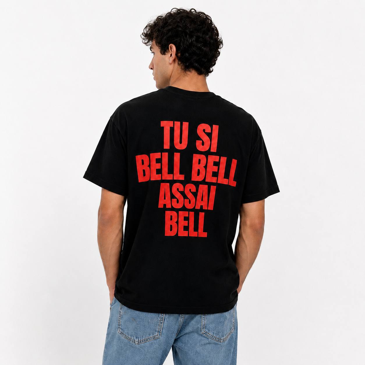 T-shirt Tu Si Bell Nera