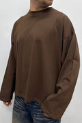 Longsleeve Over Marrone