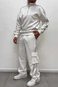 TRACKSUIT ZIP WHITE
