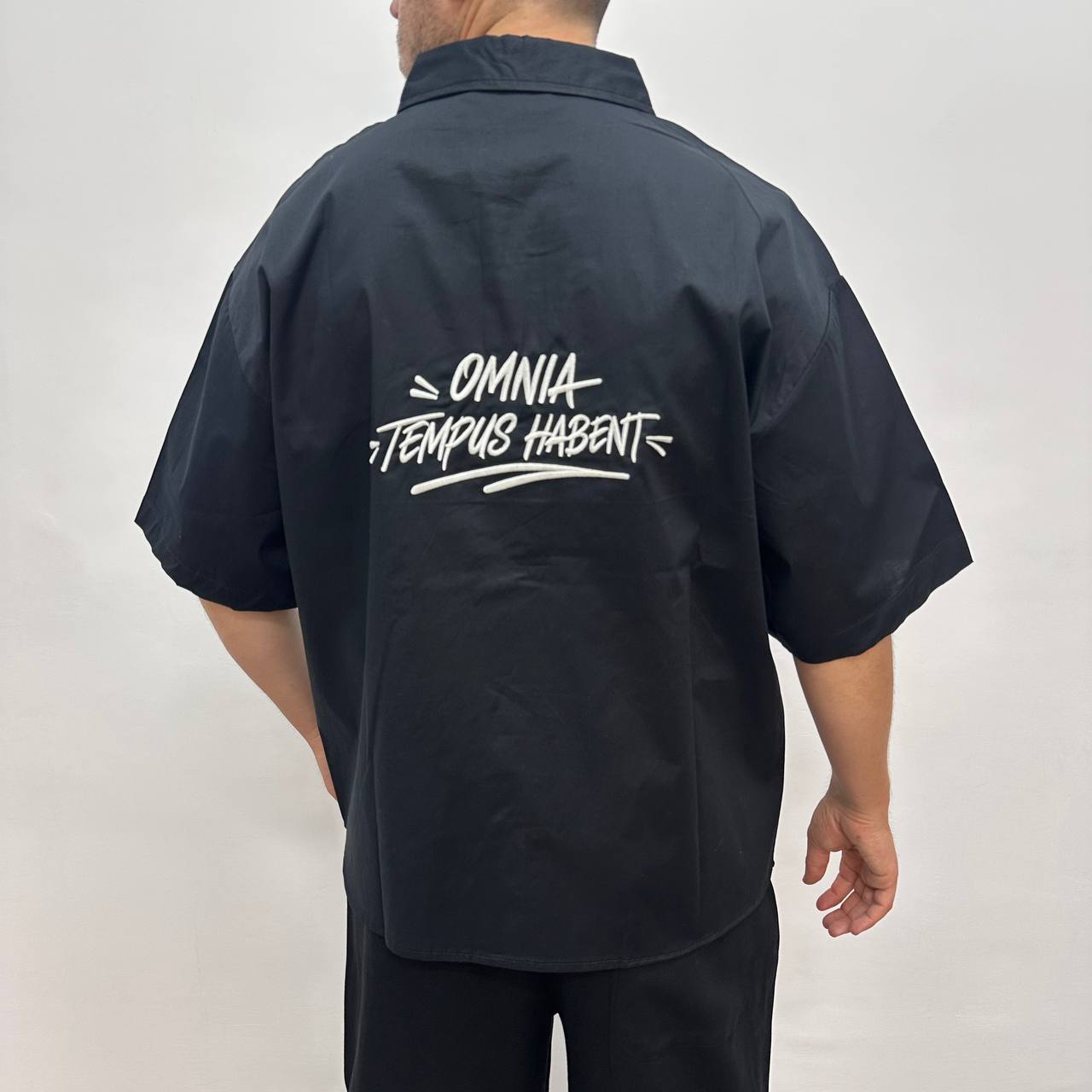 Camicia Omnia Nera