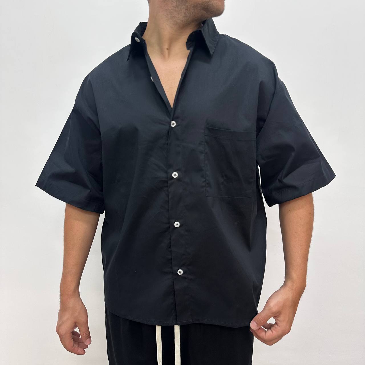 Camicia Omnia Nera