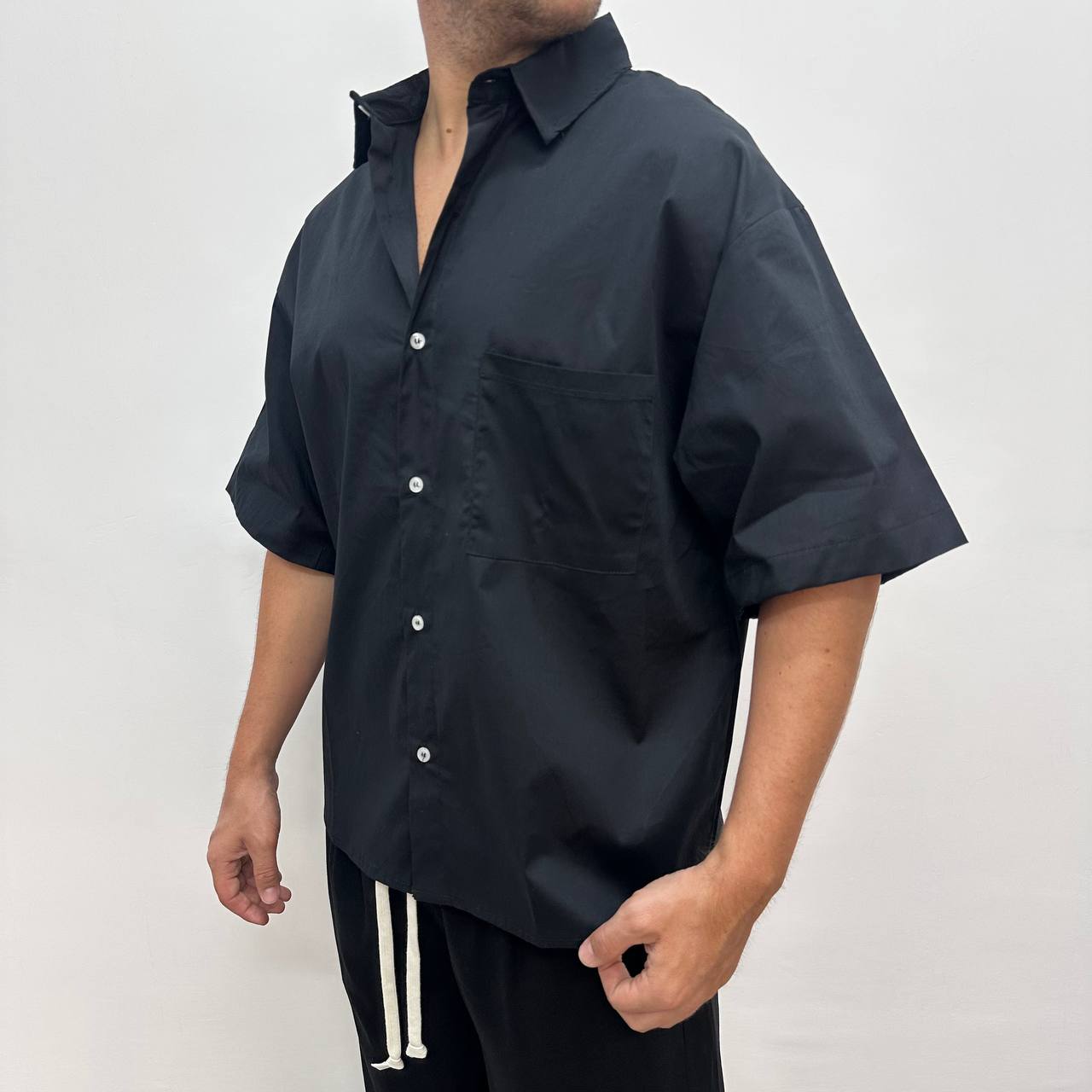 Camicia Omnia Nera