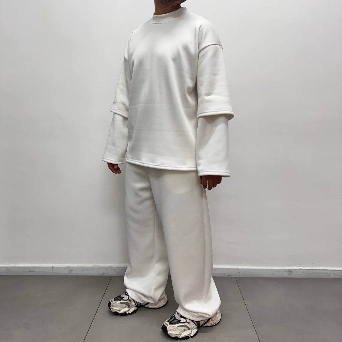 TRACKSUIT SCUBA PIQUE' BIANCA