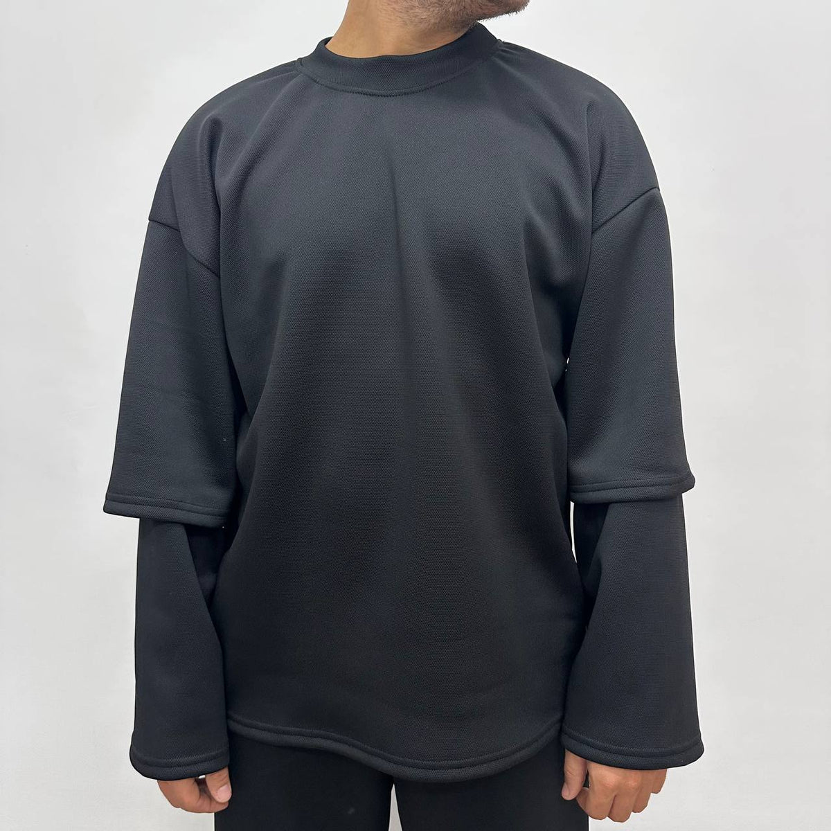 TRACKSUIT SCUBA PIQUE' NERA