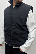 SMANICATO PUFFER NERO